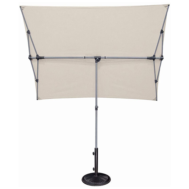 SimplyShade Capri 5'x 7' Rectangle Balcony Umbrella - Green, , hires