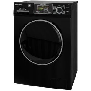 Equator Max 24 in. 2.47 cu. ft. Electric Front Load Convertible (Vented/Ventless) All-in-One Combo with Pet Cycle, Sanitize Cycle & Sensor Dry - Black, , hires