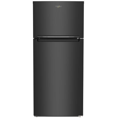 Whirlpool 28 in. 16.3 cu. ft. Top Freezer Refrigerator - Black | WRTX5328PB
