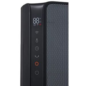 Pelonis 1500 W Oscillating Ceramic Space Heater with 3 Heat Settings & Overheat Safety Shut-Off - Black with Silver, , hires