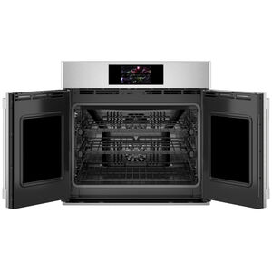 Monogram Statement Series 30 in. 5 cu. ft. Smart Electric Single Wall Oven with True European Convection - Stainless Steel, , hires