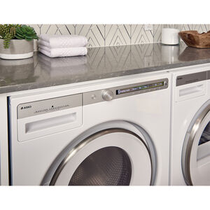 Asko Logic Series 23 in. 5.1 cu. ft. Stackable Electric Dryer with Sensor Dry - White, , hires