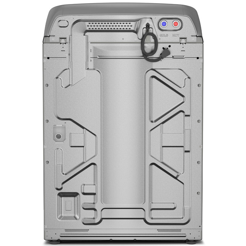 Maytag Pet Pro 27 in. 5.2 cu. ft. Smart Top Load Washer with Agitator & Sanitize with Oxi - Classic Silver, , hires