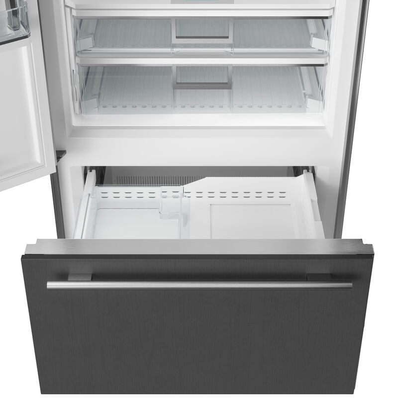 Sub-Zero Classic Series 36 in. Built-In 20.7 cu. ft. Smart Bottom Freezer Refrigerator with Internal Water Dispenser - Stainless Steel, , hires