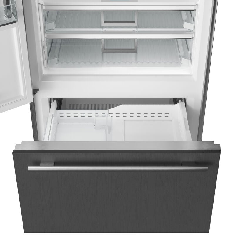 Sub-Zero Classic Series 36 in. Built-In 20.7 cu. ft. Left-Hinged Smart Bottom Freezer Refrigerator with Professional Handles & Internal Water Dispenser- Stainless Steel, , hires