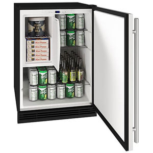 U-Line 1 Class 24 in. 5.7 cu. ft. Undercounter Refrigerator - Stainless Steel, , hires