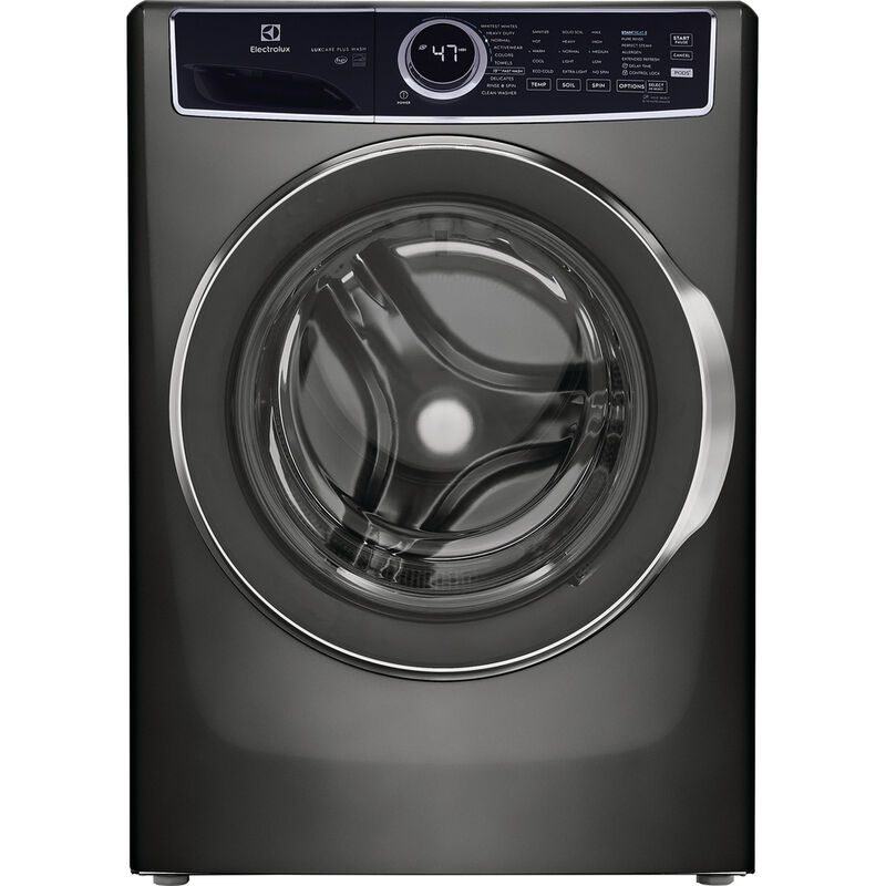 Electrolux 500 Series 27 in. 4.5 cu. ft. Stackable Front Load Washer with Perfect Steam & LuxCare Plus Wash - Titanium, Titanium, hires