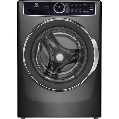 Electrolux 500 Series 27 in. 4.5 cu. ft. Stackable Front Load Washer with Perfect Steam & LuxCare Plus Wash - Titanium | ELFW7537AT