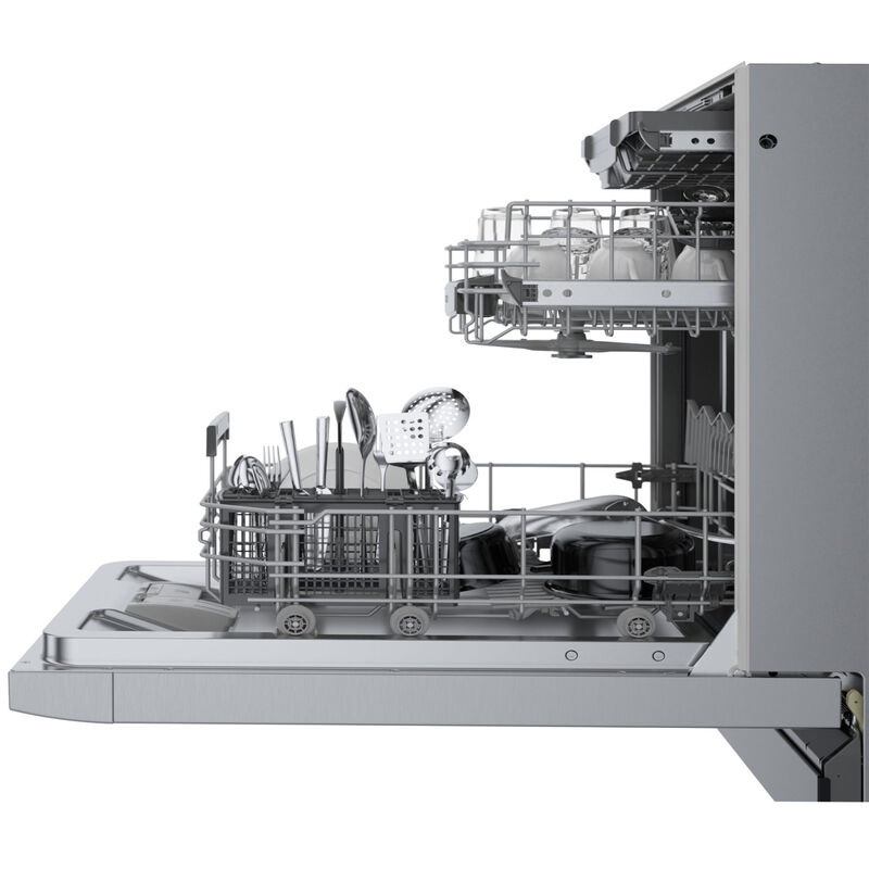 Bosch 800 Series 18" Smart BuiltIn Dishwasher with Front Control, 44