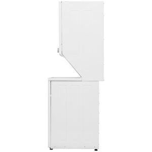 Frigidaire 27 in. Laundry Center with 3.9 cu. ft. Washer with 11 Wash Programs & 5.5 cu. ft. Electric Dryer with 10 Dryer Programs - White, , hires