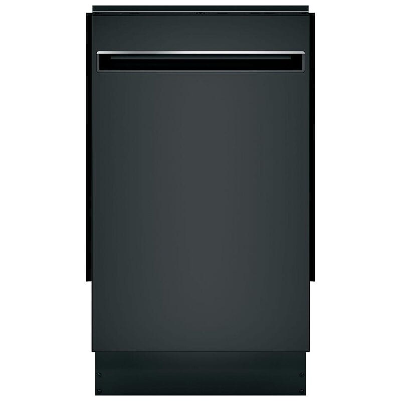 GE Profile 18 in. Top Control Dishwasher with 47 dBa Sound Level, Condensate Dry & Pocket - Black, Black, hires