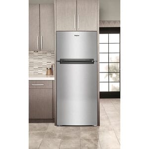 Whirlpool 28 in. 16.3 cu. ft. Top Freezer Refrigerator - Stainless Steel, Stainless Steel, hires