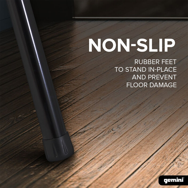 Gemini Professional Speaker Stand - Black, , hires