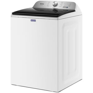Maytag Pet Pro 27.5 in. 4.7 cu. ft. Top Load Washer with Agitator & Advanced Vibration Control - White, White, hires