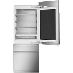 Monogram 30 in. 14.6 cu. ft. Built-In Counter Depth Bottom Freezer Refrigerator with Ice Maker - Custom Panel Ready, , hires