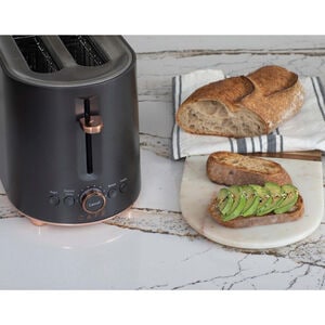Cafe Express Finish 2-Slice Toaster - Matte Black, , hires