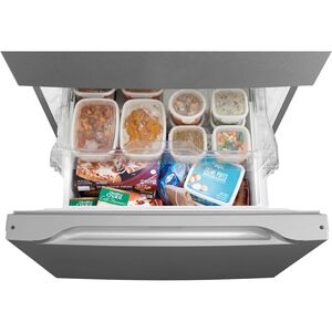 Frigidaire 30 in. 18.7 cu. ft. Garage-Ready Bottom Freezer Refrigerator - Stainless Steel, Stainless Steel, hires