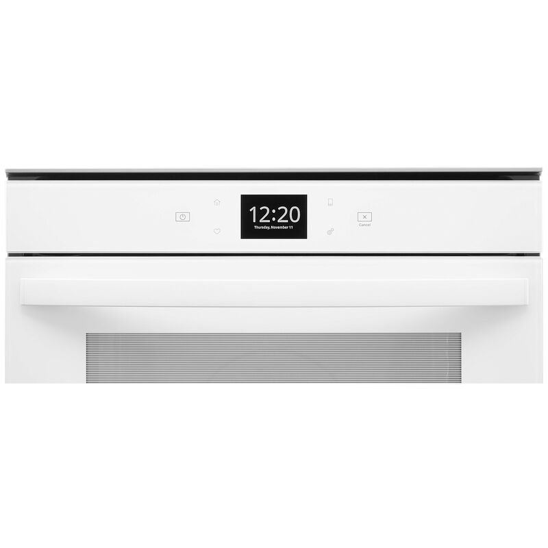 Whirlpool 24 in. 5.8 cu. ft. Smart Front Control Electric Double Wall Oven with True European Convection - White, White, hires
