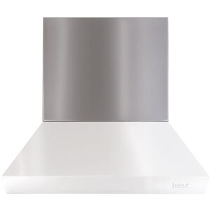 Wolf 36" Stainless Steel Duct Cover for 48" Pro Wall Chimney Hood, , hires