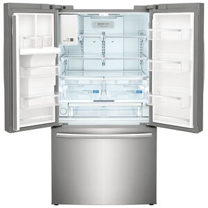 Frigidaire Gallery 36 in. 27.8 cu. ft. French Door Refrigerator with Ice & Water Dispenser - Smudge-Proof Stainless Steel, Smudge-Proof Stainless Steel, hires