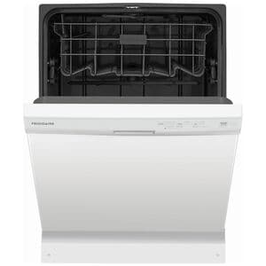 Frigidaire 24 in. Front Control Dishwasher with 54 dBa Sound Level, MaxDry & Pocket - White, White, hires
