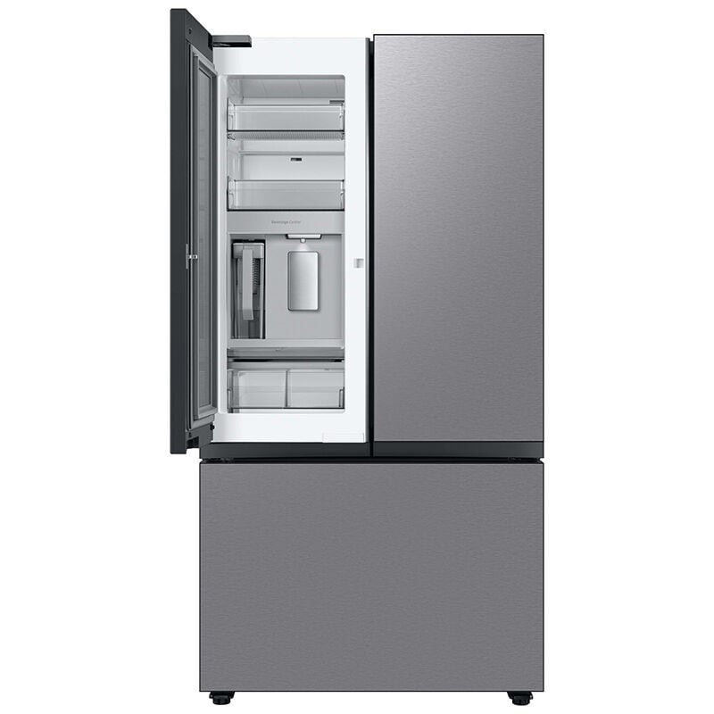 Samsung Bespoke 36 in. 30.1 cu. ft. Smart French Door Refrigerator with Internal Water Dispenser - Stainless Steel, Stainless Steel, hires