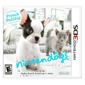 Nintendogs + Cats:French Bulldog for 3DS, , hires