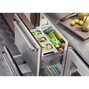 Perlick Signature Series 24 in. 5.2 cu. ft. Outdoor Refrigerator Drawer - Custom Panel Ready, , hires