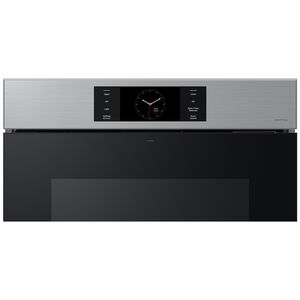 Samsung Bespoke 30 in. 10.2 cu. ft. Electric Smart Double Wall Oven with Dual Convection & Steam Clean - Stainless Steel, , hires