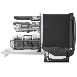 Signature Kitchen Suite 24 in. Top Control Smart Dishwasher with 40 dBa Sound Level, 3rd-Rack & Dynamic Heat Dry - Stainless Steel, , hires