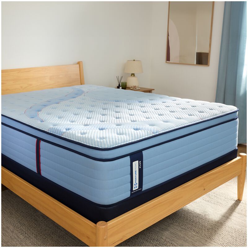 Sealy Orlando Posturepedic Plush Euro Top Innerspring Queen Size Mattress, , hires