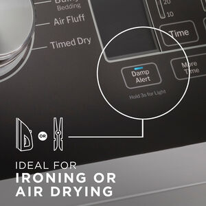 GE 27 in. 7.4 cu. ft. Electric Dryer with Sanitize Cycle & Sensor Dry - White, , hires