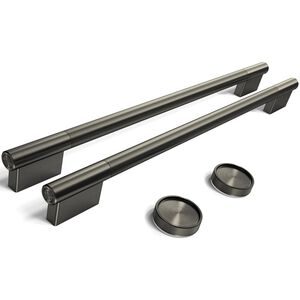 KitchenAid Handle and Knob Hardware Accessory Kit for 30 in. Double Wall Oven & Microwave Combo - Black Ore, , hires