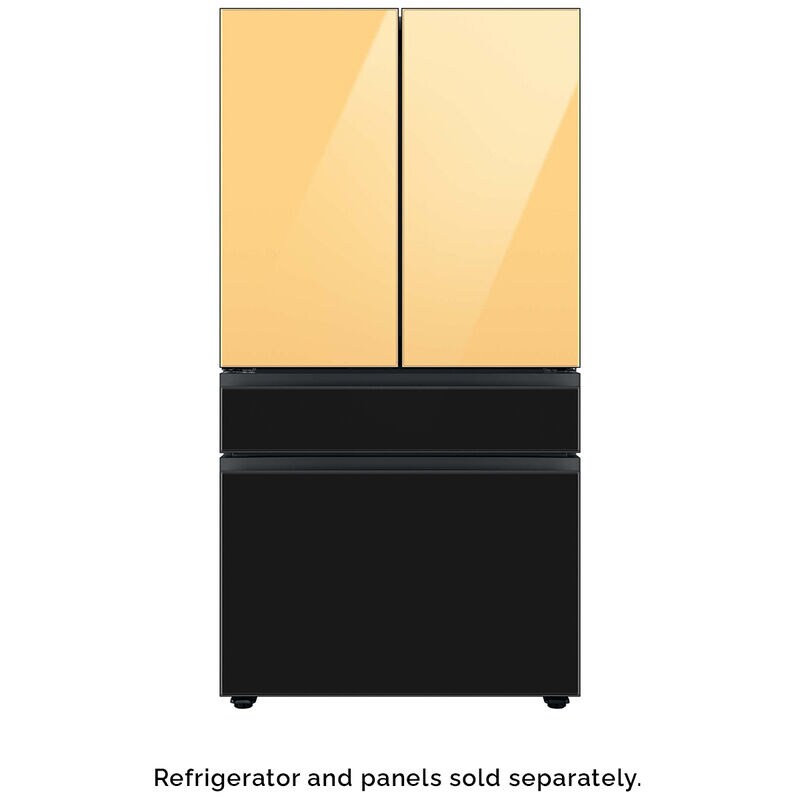 Samsung BESPOKE 4-Door French Door Middle Panel for Refrigerators - Charcoal Glass, , hires