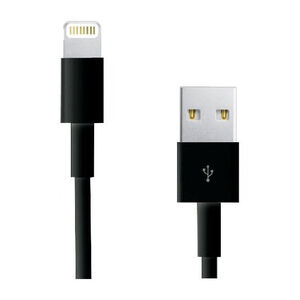 RCA 3' Lightning to USB Charging Cable - Black, , hires