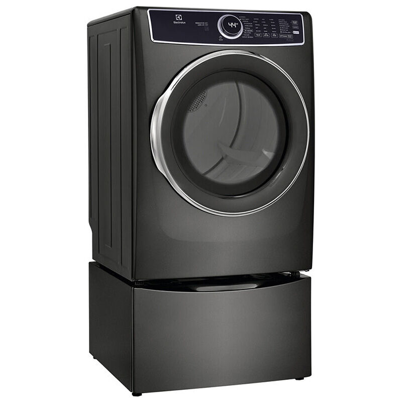 Electrolux 500 Series 27 in. 8.0 cu. ft. Front Load Gas Dryer with 10 Dryer Programs, 7 Dry Options, Sanitize Cycle & Wrinkle Care - Titanium, Titanium, hires