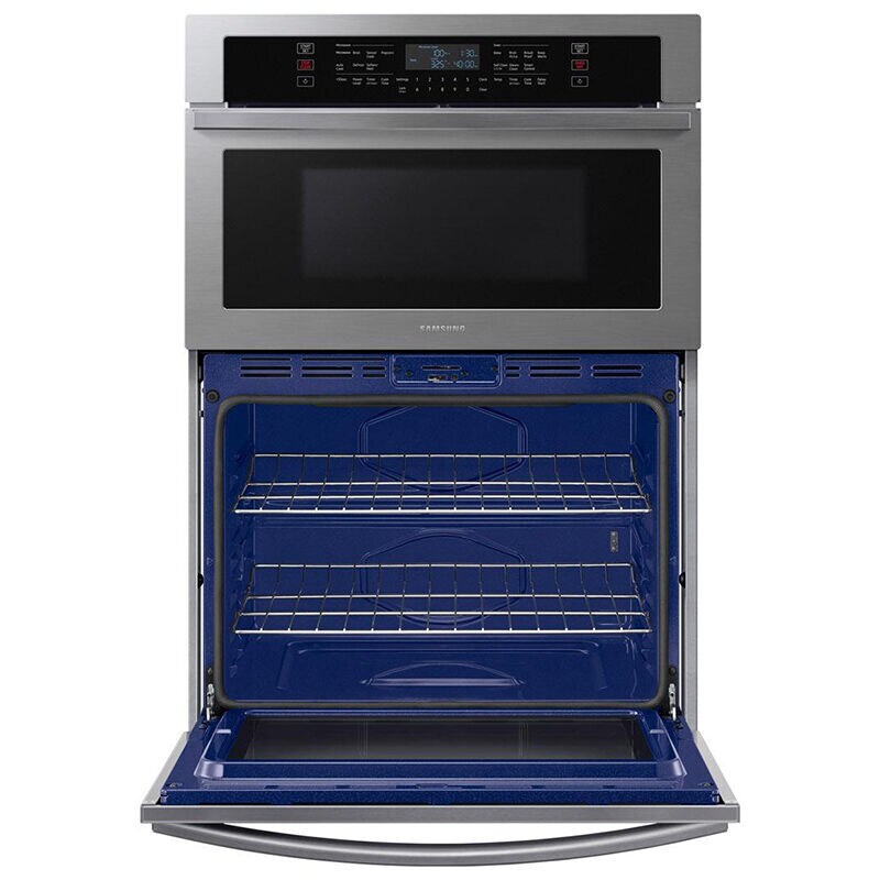 Samsung 30 in. 7 cu. ft. Smart Electric Microwave/Wall Oven Combo with Sensor Cooking - Stainless Steel, Stainless Steel, hires