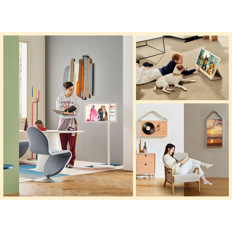 LG - 27" Class StanbyME 2 LED QHD Smart webOS Touchscreen TV, , hires