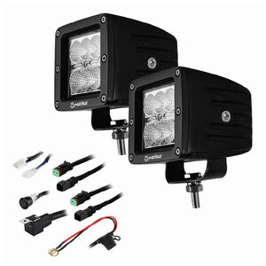 Heise 3" 6-LED Cube Style LED Lights with Switch Kit, , hires