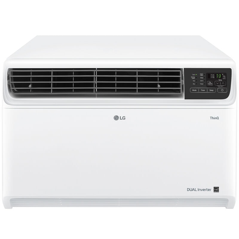LG 18,000 BTU Smart Energy Star Window/Wall Air Conditioner with Dual Inverter, Sleep Mode & Remote Control - White, , hires