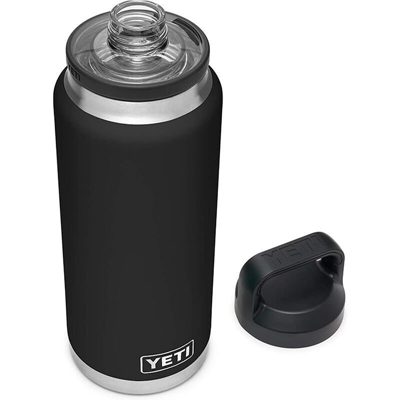  Yeti Rambler 64 oz. Bottle Chug Black - With Removable Spout for