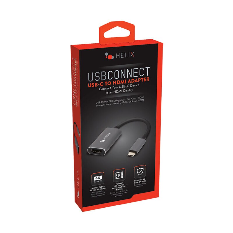 Helix USB-C to HDMI Adapter, , hires