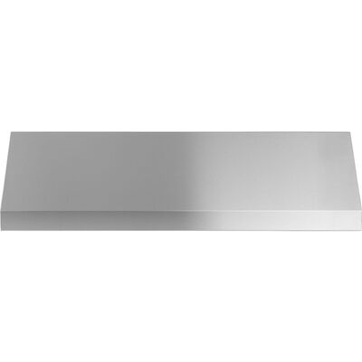 GE 30 in. Canopy Pro Style Range Hood with 4 Speed Settings, 600 CFM, Convertible Venting & 2 LED Lights - Stainless Steel | UVW8304SPSS