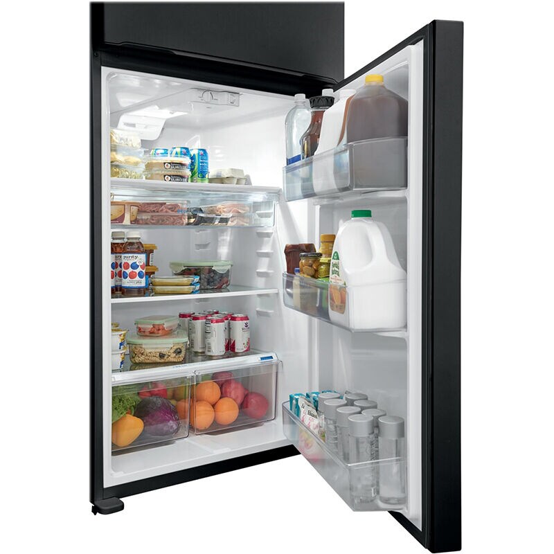 Frigidaire 30 in. 20 cu. ft. Garage Ready Top Freezer Refrigerator - Black, Black, hires