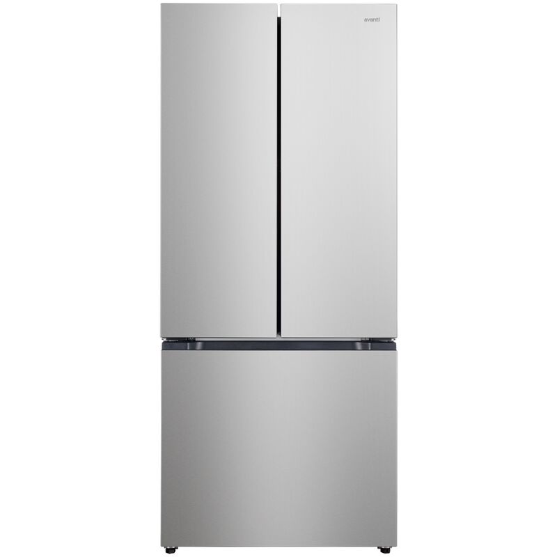 Avanti 30 in. 17.5 cu. ft. Counter Depth French Door Refrigerator - Stainless Steel, , hires
