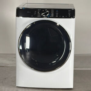 GE Profile 28 in. 7.8 cu. ft. Smart Stackable Electric Dryer with Sensor Dry, Sanitize & Steam Cycle - White (Open Box Excellent Condition), , hires