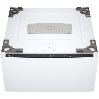 LG SideKick 27 in. 1.0 cu. ft. TwinWash Compatible Pedestal Washer - White | WD300CW