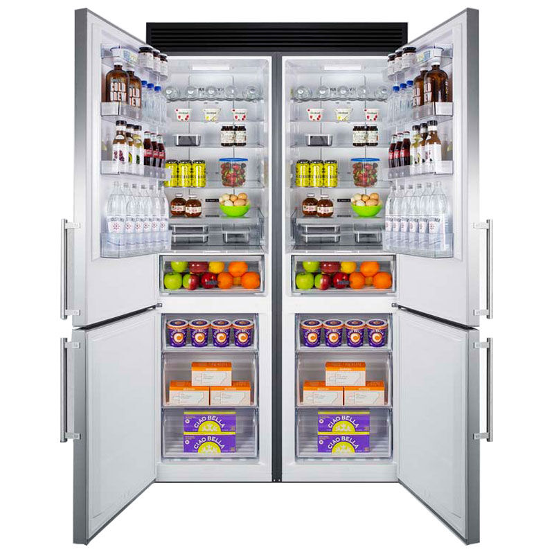 Summit Decorative Refrigerator Grill - Black, , hires