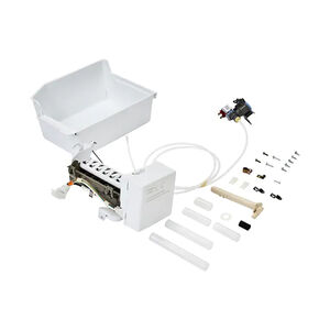 Whirlpool 6" Automatic Ice Maker Kit for Refrigerators - White