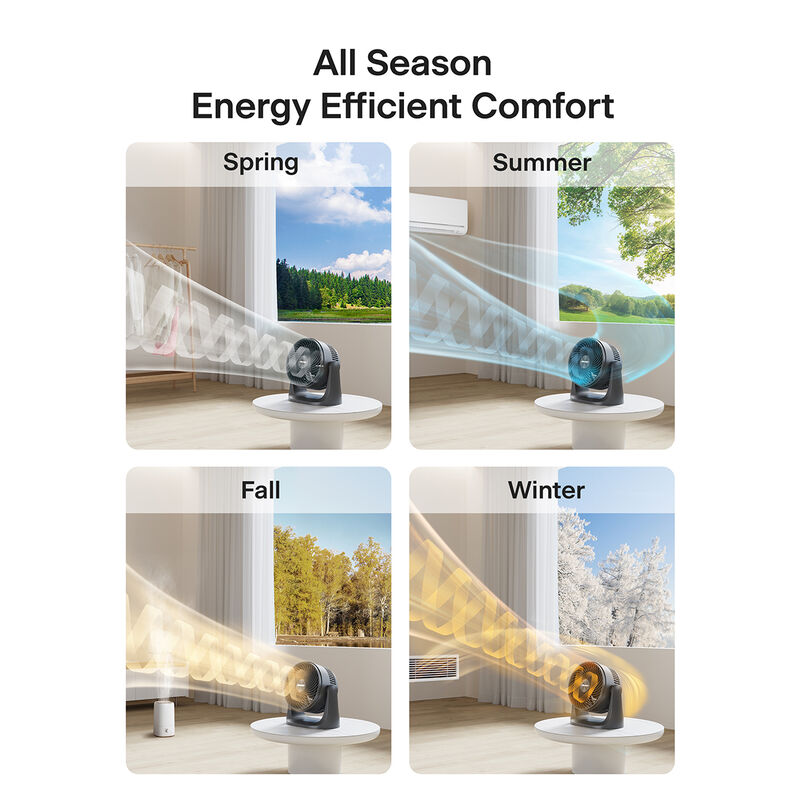 Pelonis Table Fan with 3 Speed Settings & Adjustable Tilt - Black, , hires